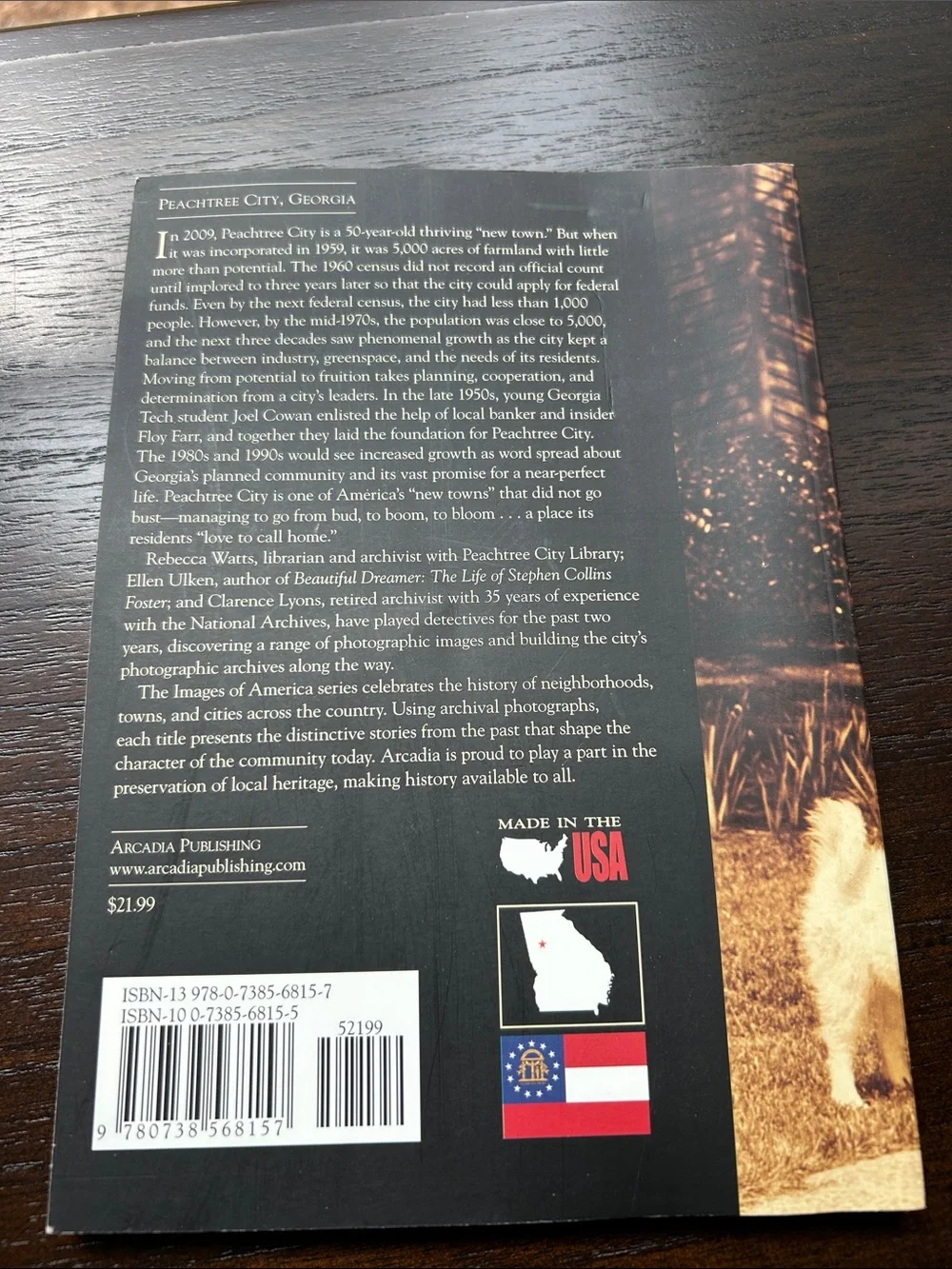 Images of America: Peachtree City paperback - Signed by all three authors